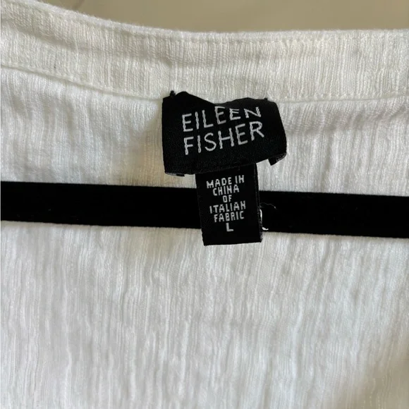 Eileen Fisher linen top - Picture 3 of 7